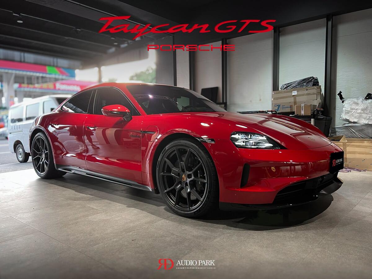 Porsche Taycan GTS 全車 CTK 寧靜工程＋TMG 雷射防護罩