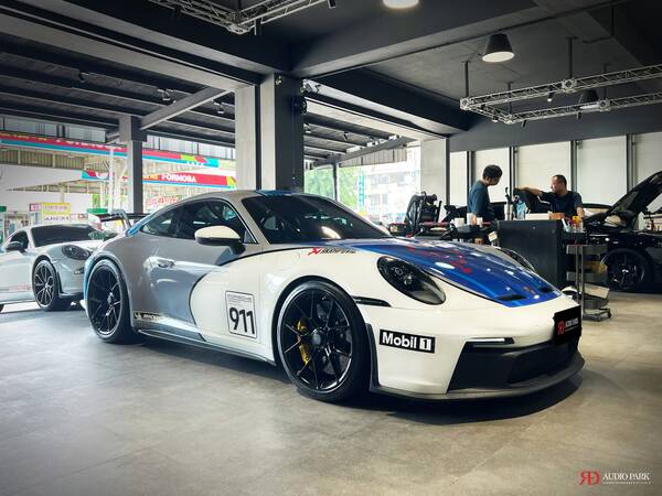 Porsche 992 GT3 RS 保時捷專用喇叭＋CTK＋DSP 3