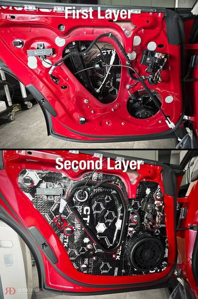Porsche Taycan GTS 全車 CTK 寧靜工程＋TMG 雷射防護罩 8